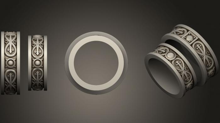 Jewelry rings (JVLRP_0575) 3D model for CNC machine